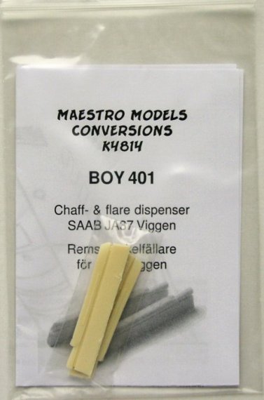 1/48 SAAB 37 Viggen  Chaff & flare dispenser