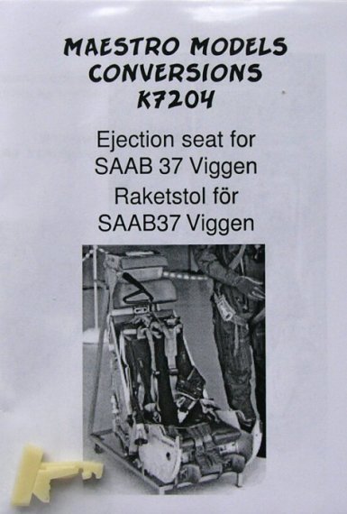 1/72 Ejection seat for SAAB 37 Viggen