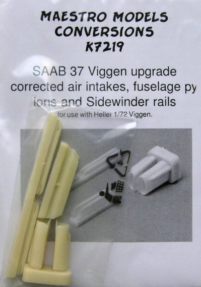 1/72 SAAB 37 Viggen Upgrade Set