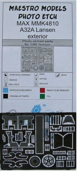 1/48 SAAB A32A Lansen  exterior (PE set)
