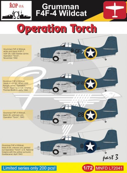 1/72 Grumman F4F-4 Wildcat  Operation Torch Part 3