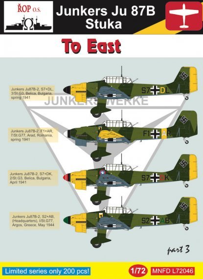 1/72 Junkers Ju 87B Stuka  to East Part 3