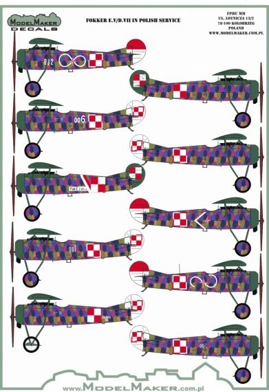 1/32 Fokker E.V/D.VII in Polish service