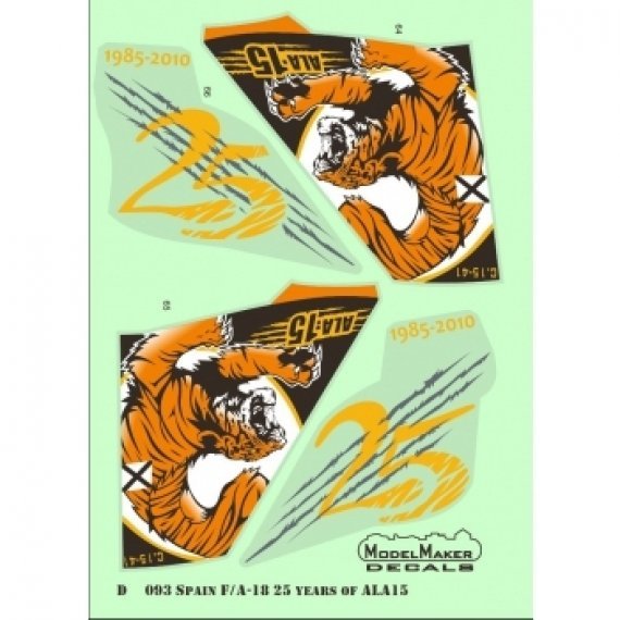 1/48 Spain F-18 25 years Ala 15