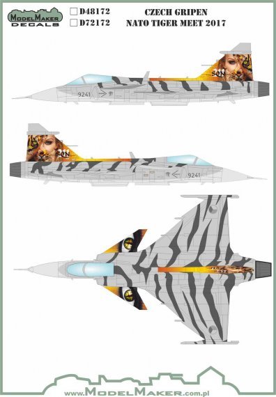 1/48 Czech Gripen Ntm 2017