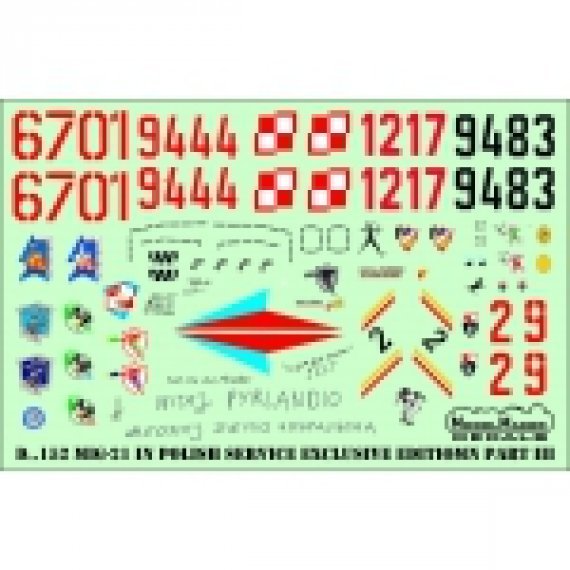 1/72 Mikoyan MiG-21 in Polish service exclusive edition part III