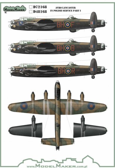 1/72 Avro Lancaster in Polish service part I
