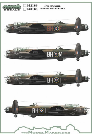 1/72 Avro Lancaster in Polish service part II