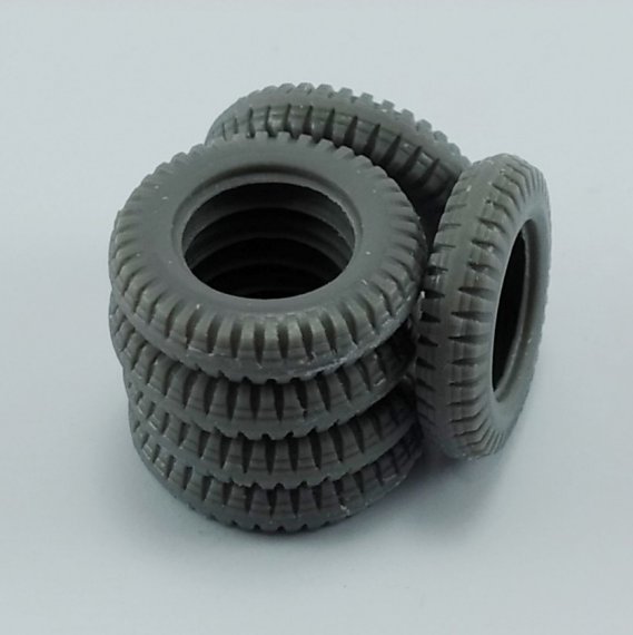1/48 Spare tires Schwimmwagen Type 166