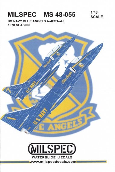 1/48 Douglas A-4F Skyhawk US Navy Blue Angels 1978