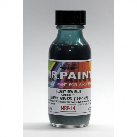 WWII US  Glossy Sea Blue ANA623