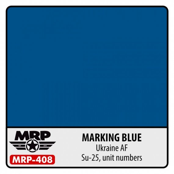 Marking Blue  Su-25 unit number