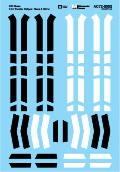 1/72 North-American P-51D Theater Stripes