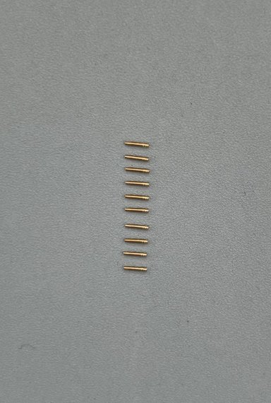 1/32 Ammo cal. 50. 10x spent cartridges