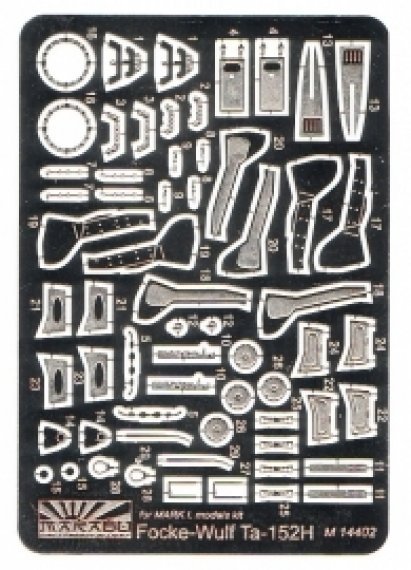 1/144 Focke-Wulf Ta 152H PE set