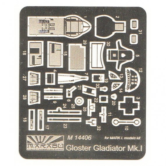 1/144 Gloster Gladiator Mk.I