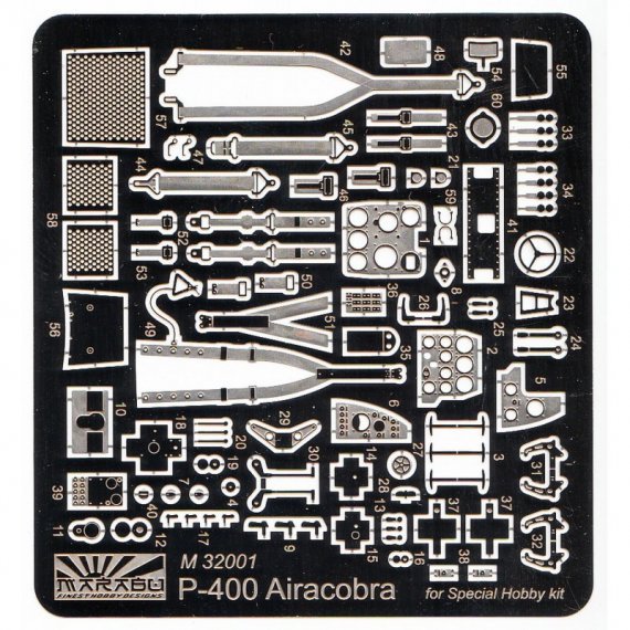 1/32 Bell P-400 Airacobra Pe set for Special Hobby
