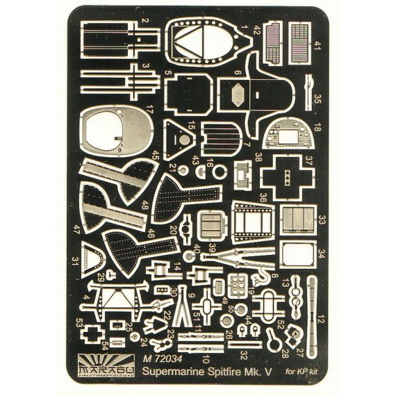 1/72 Supermarine Spitfire Mk.Vb PE set