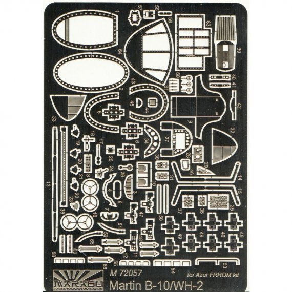 1/72 Martin B-10C/WH-2 Pe set for Frrom-Azur and Special Hobby
