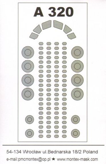 1/144 Airbus A320 (outside) (for Zvezda)