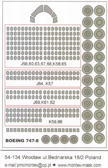 1/144 BOEING 747-8 (outside) (for Revell)