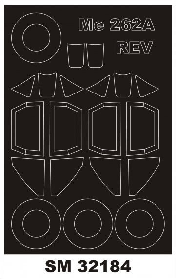 1/32 Messerschmitt Me-262A-1 mask