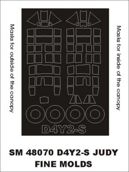 Montex 1/48 Yokosuka D4Y2-S Judy Paint Masks Canopy