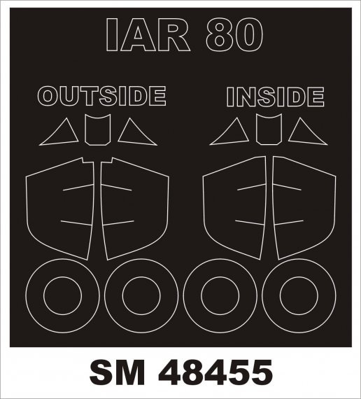 1/48 IAR IAR-80 masks