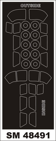 1/48 Britten-Norman BN-2A Islander masks