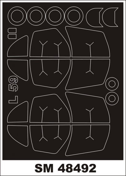 1/48 Aero L-39MS/L-59 Super Albatros masks