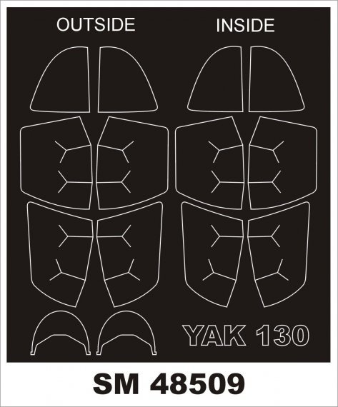 1/48 Yakovlev Yak-130 mask