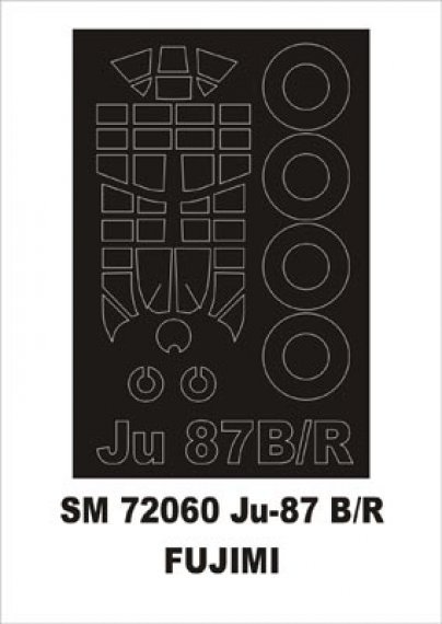 Montex Malmaske Junkers Ju-87B/R 1/72