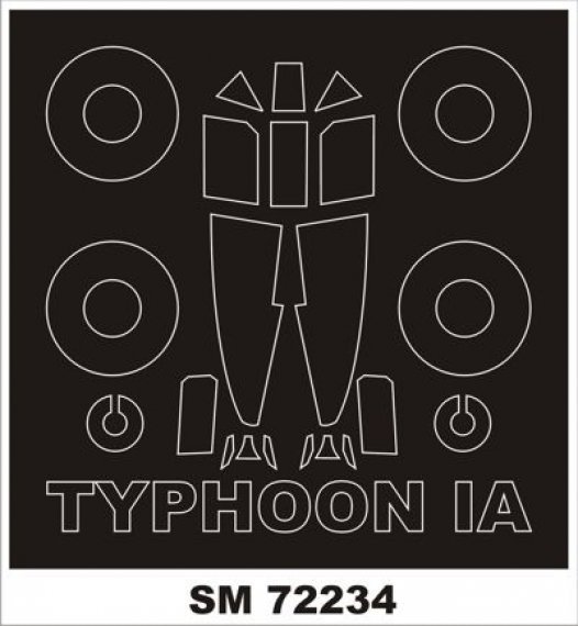 1/72 Hawker Typhoon Mk.Ia (outside) (for Brengun)