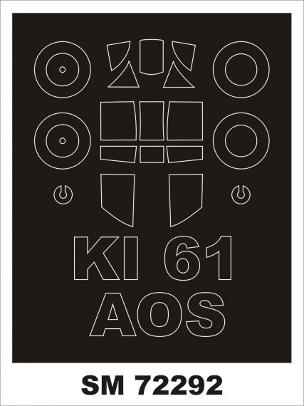 1/72 Kawasaki Ki-61 Hien masks