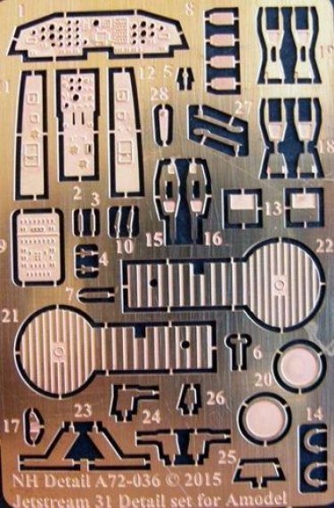 1/72 BAe Jetstream 31 Detail Set