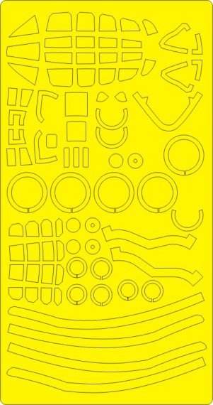 1/72 North-American B-45A/B-45C Tornado kabuki masks