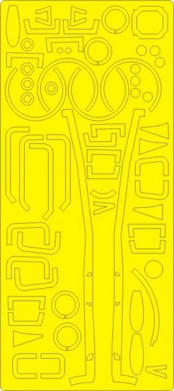 1/48 Mikoyan MiG-25RBT Foxbat B EXPERT kabuki masks