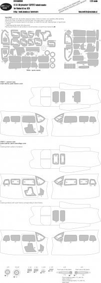 1/32 Cessna O-2A Skymaster EXPERT kabuki masks