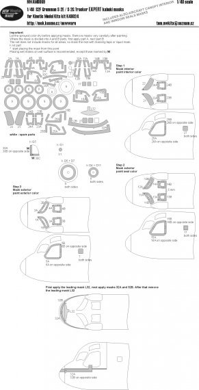 1/48 Mask S2F Grumman S-2E/G Tracker EXPERT