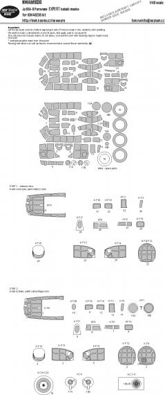 1/48 Mask Ju 88A-8 Paravane EXPERT