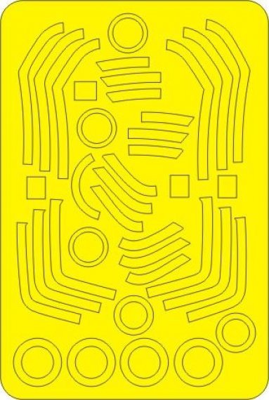 1/48 Folland Gnat T.1 EXPERT kabuki masks