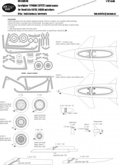 1/32 Mask Eurofighter Typhoon EXPERT