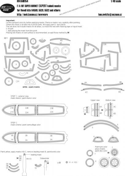 1/48 Mask F/A-18F Super Hornet EXPERT