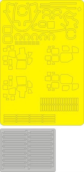 1/72 Mask Tu-95MS Bear H CAMOUFLAGE