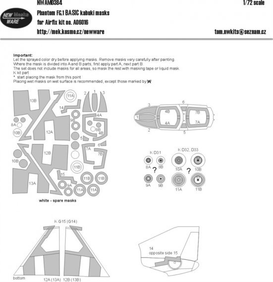 1/48 Mask Phantom FG.1 BASIC