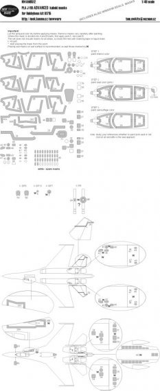 1/48 Mask PLA J-11B ADVANCED