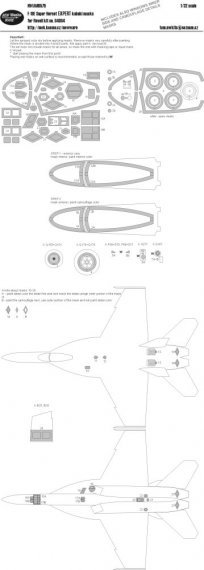 1/32 Mask F-18E Super Hornet EXPERT