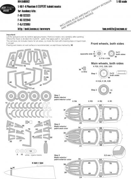 1/48 Mask F-4 Phantom II EXPERT