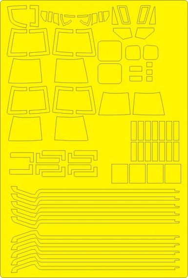 1/48 Westland Lynx AH-7 Paint Mask Advanced