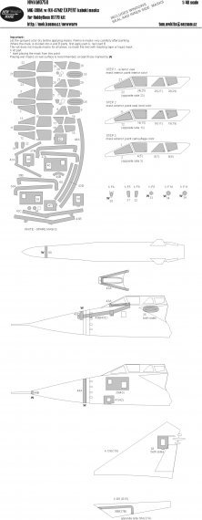 1/48 Mask MiG-31BM with KH-47M2 EXPERT